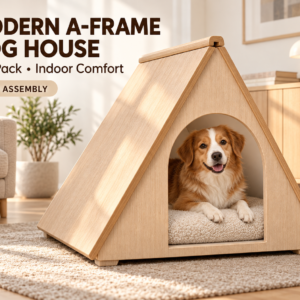 Modern Ahşap Köpek Kulübesi